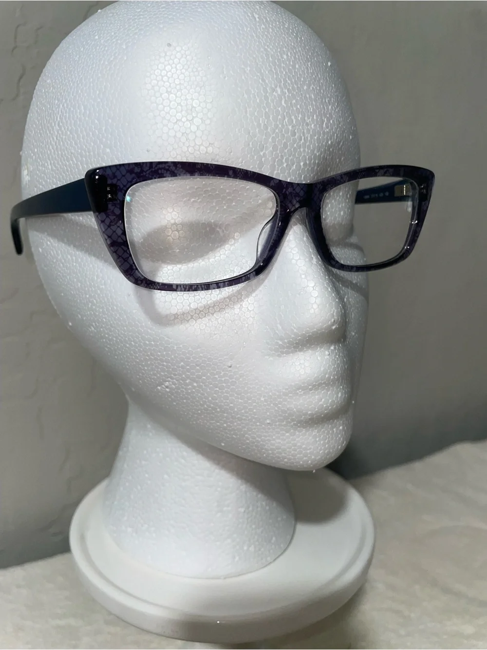 EUC-Valentino Lace 51MM Eyeglass Frames-Made in Italy